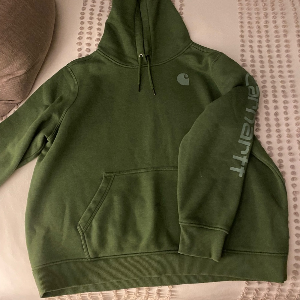Carhartt Relaxed Fit Green Sweatshirt